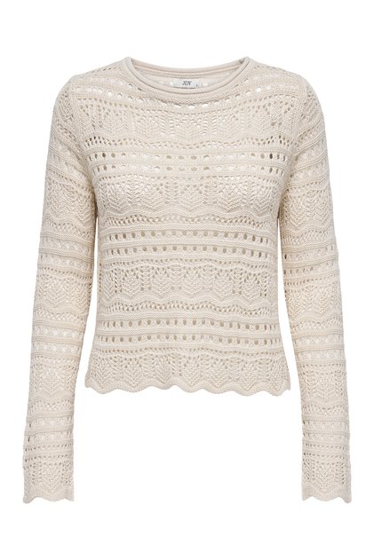 Jdysun Lay L/S Boatneck Pullov. Knt Noos