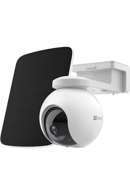 EB8 4G LTE 2K Wireless Outdoor Camera Kit with Solar Panel