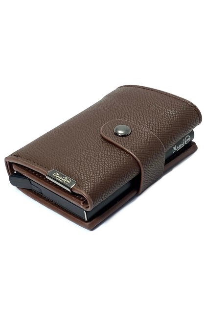 RFID Blocking Faux Leather Wallet for Men and Women, Automatic Card Holder Men's Wallet