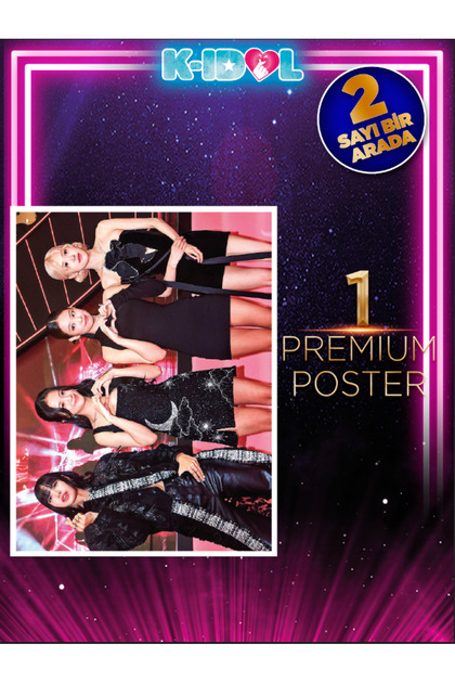 KİDOL KIDOL İKİ DERGİ BİR ARADA BLACKPINK - 2025 - Fiyatı, Yorumları