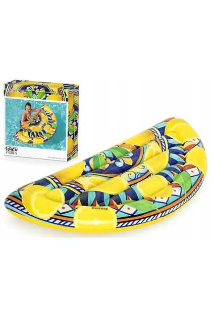 Lemon Slice Inflatable Mattress Sea - Pool 171X89Cm