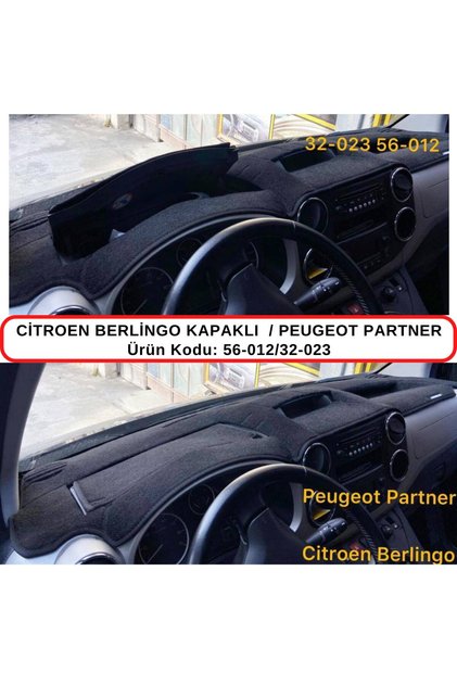 Citroen Berlingo Covered Glove Box Protection / Carpet / Cover