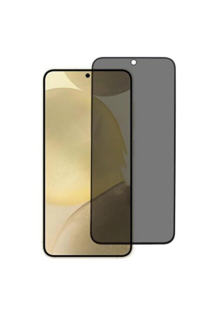 150C Antistatik ESD Samsung Galaxy S25 Uyumlu Tam Kapatan Hayalet Kırılmaz Cam Ekran Koruyucu