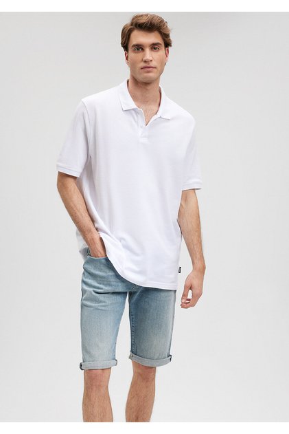 White Polo T-Shirt Regular Fit / Regular Fit 0611859 -620