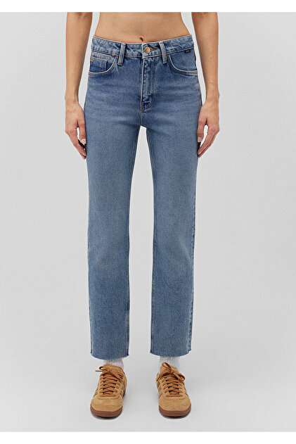 Mavi Viola Mavi Premium Orta Indigo Mavisi Jean Pantolon 101048