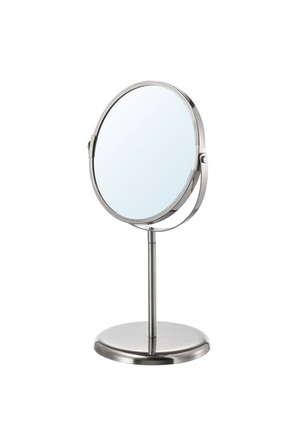 TRENSUM Stainless Steel Mirror, 2.5x Magnification, 33 cm x 17 cm, IKEA – Water-Resistant