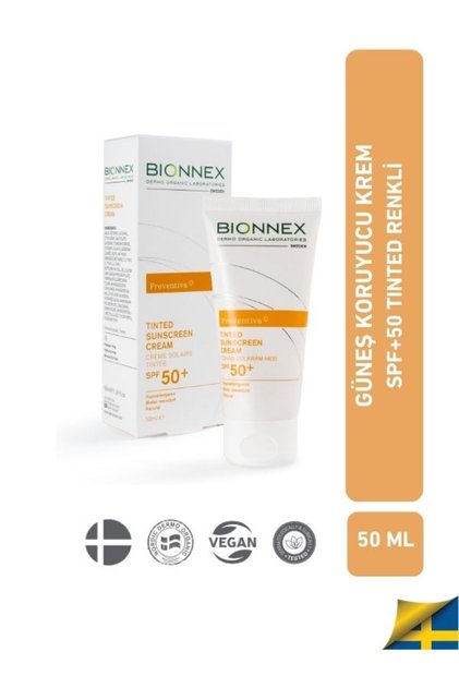 Preventiva Renkli Güneş Koruyucu Krem Spf50