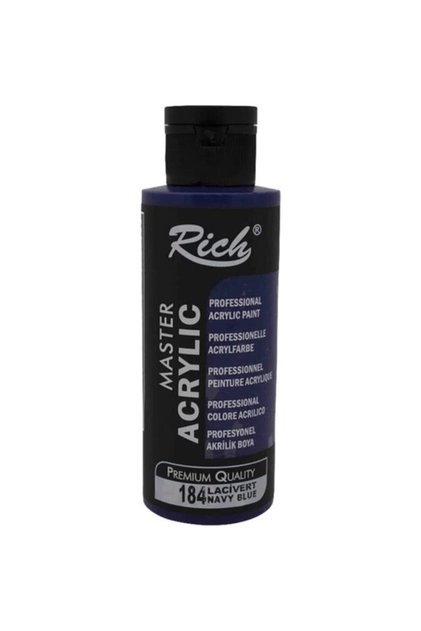 Master Acrylic Akrilik Boya 184 Lacivert 120 Cc