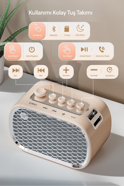 Doob Audio Beyaz Gürültü Cihazı Bebek Uyku Arkadaşı Bluetooth