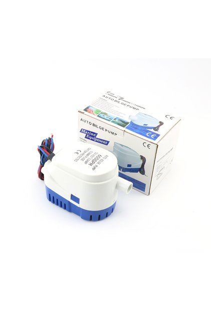 1100GPH 12V Automatic Boat Submersible Bilge Pump 12V Volt DC Electric Marine Water Pump Small Auto