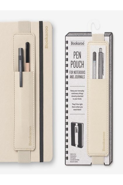 Bookaroo Pen Pouch - Krem
