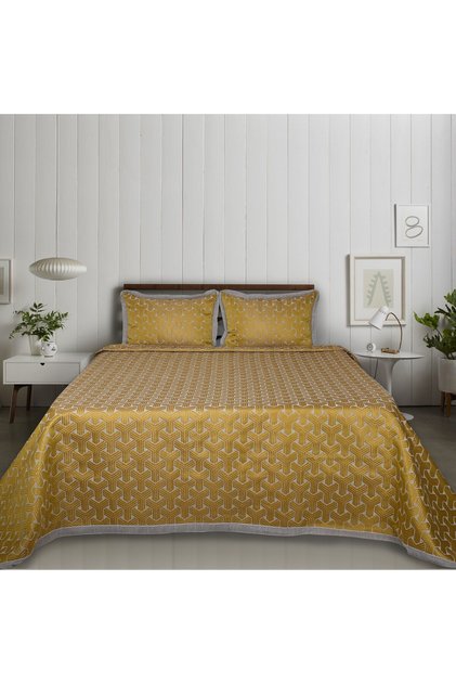 Fiona Jacquard Double Person Pike Set Sari