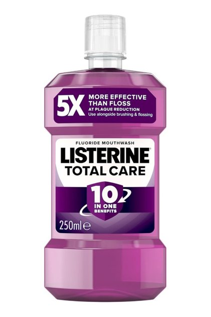 Total Care Mouthwash, Clean Mint, 250 ml