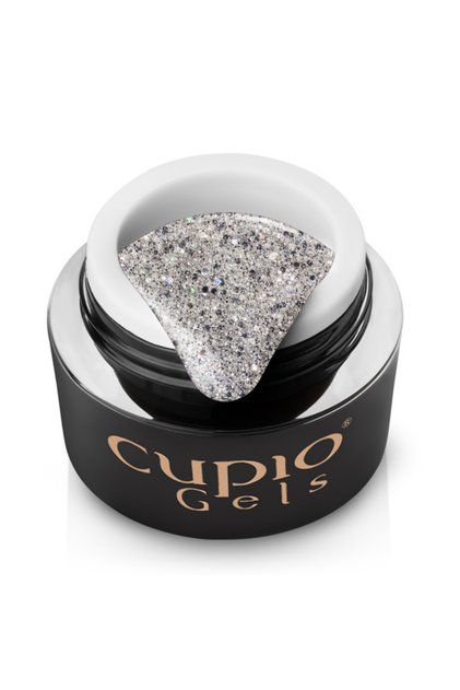 Gel cu sclipici Superstar Cupio Silver