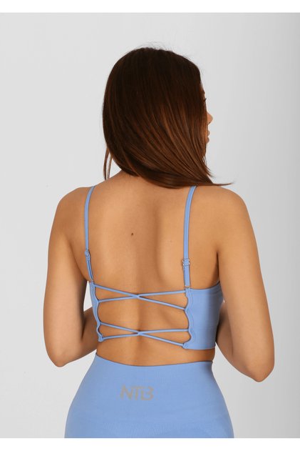 NTB Sırt Dekolteli Seamless Sporcu Sütyeni, Bra,Fitness, Yoga, Pilates, Antrenman, Spor Bra