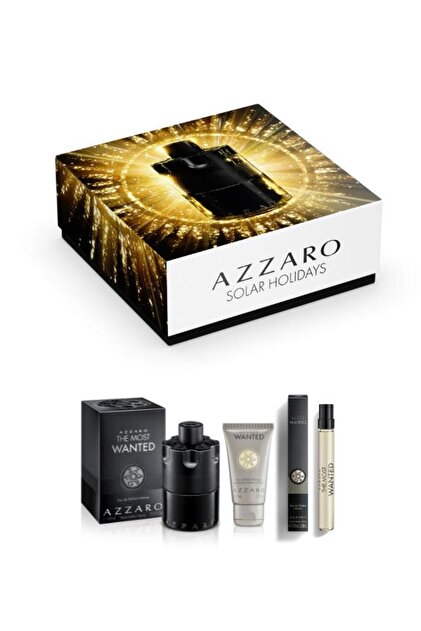 Azzaro The Most Wanted Intense EDP 100 ml + 10ml + 75 ml Duş Jeli