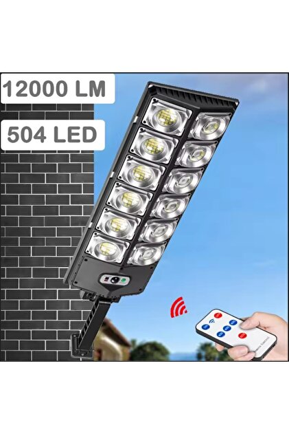 Neo Vista Güneş Enerjili LED Sokak Lambası 72 LED Sensörlü Uzaktan
