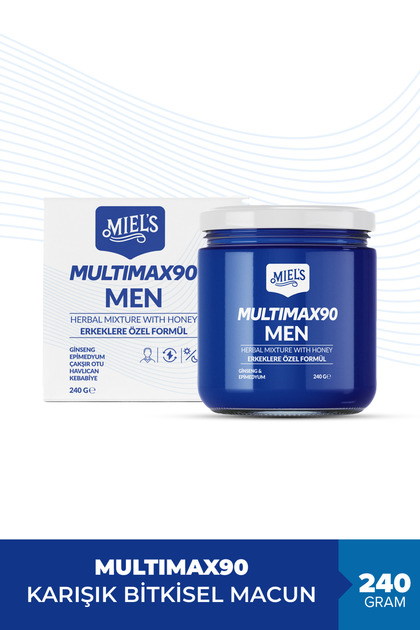 Miels Ginseng & Çakşırotu İçeren Karışık Bitkisel Macun 240gram