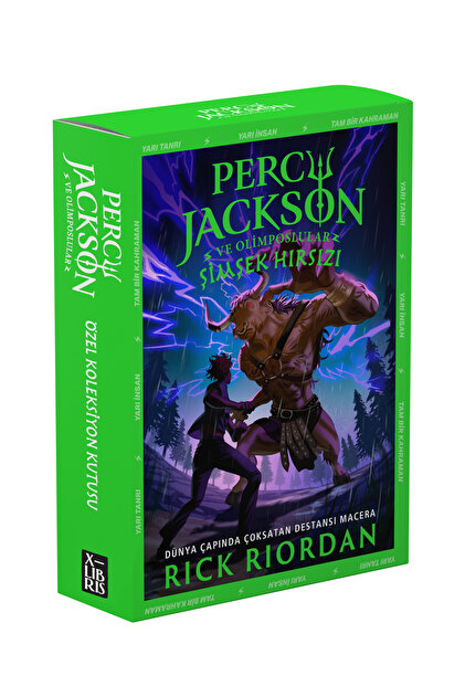THE BOOK(Limited Edition)セット XLibris Percy Jackson ve Olimposlular Şimşek Hırsızı (Özel
