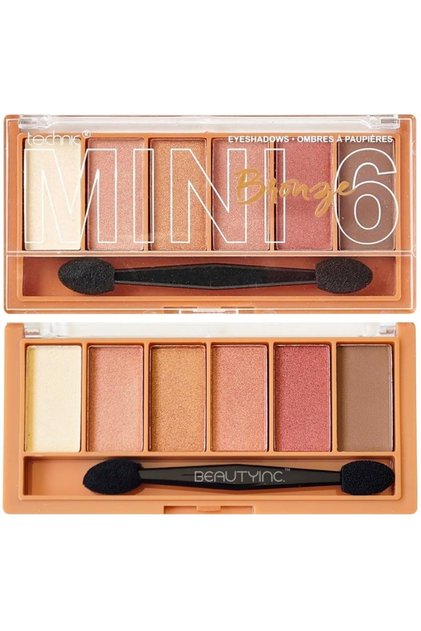 Paleta Farduri, Technic, Mini Bronze, 6 culori, 7.2 g
