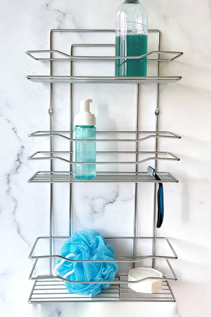 Fest Plain Bathroom Shelf - 3 Shelves