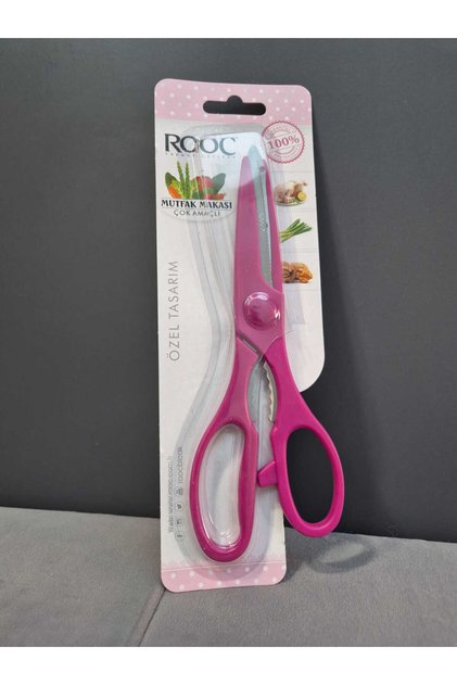 Special Design Multi-Purpose Kitchen Scissors Fuchia