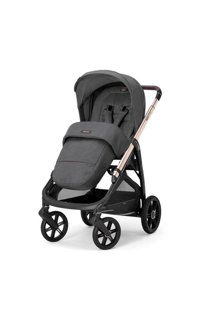 Inglesina Aptica Glam Tek El Tek Hamle Ile Katlanıp Açılan Çift Yön Bebek Arabası Velvet Grey
