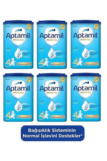 800 Gr 4 Numara Devam Sütü 6 Lı Paket