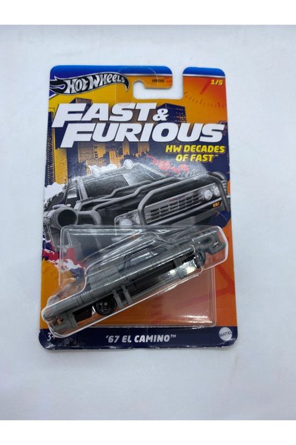 67 El Camino Fast and Furious Hw Decades of Fast
