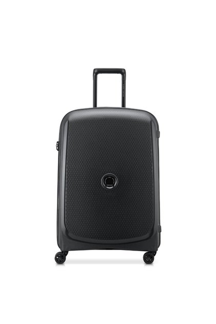 Belmont Plus 71cm Hardcase Non- Expandable 4 Double Wheel Check-in Luggage Trolley Black