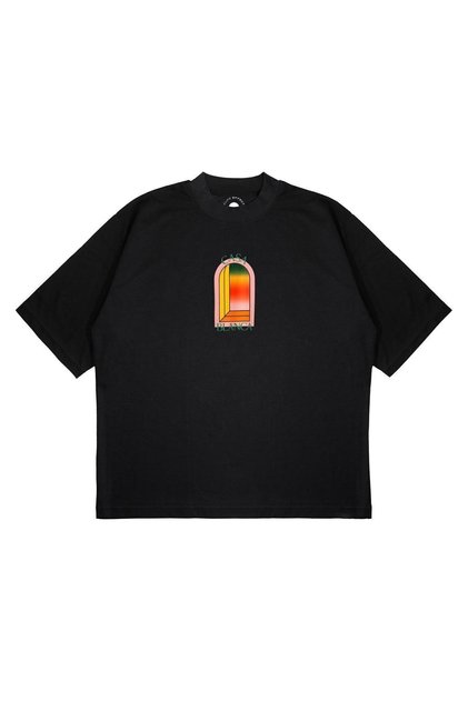 Unisex Oversize Casablanca 4 Printed Boxy Fit Thick Fabric (240Gsm) T-Shirt