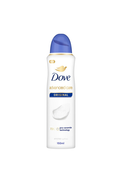 Dove Advanced Care Spray – 72H حماية من العرق والروائح، أصلي، 150م