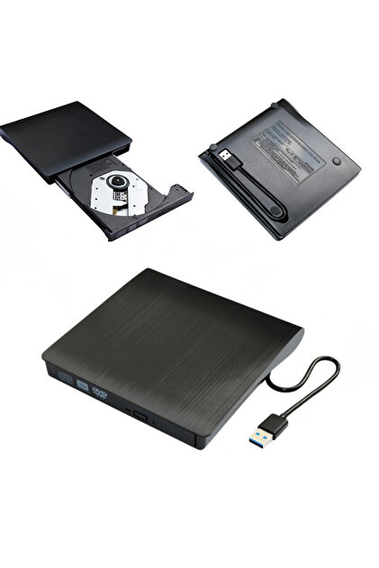 valkyrie USB 3.0 Harici External CD DVD Okuyucu Yazıcı LED USB Hub