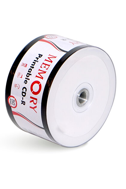MEMORY Printable Cd-r 700mb 52x 80 Dk 50 Adet - Fiyatı, Yorumları