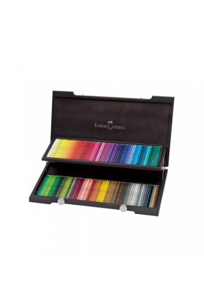 Faber Castell Polychromos 120 Renk Ahşap Kutu Kuru Boya Fiyatı
