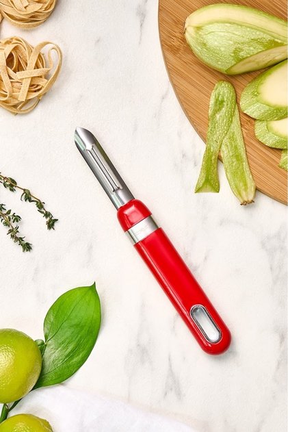 Mastermaid Side Peeler Red
