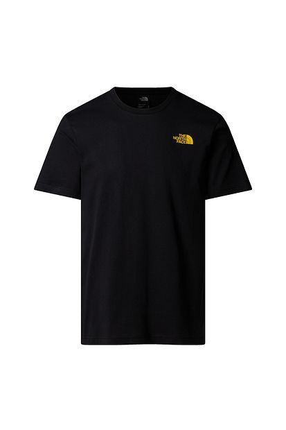 The North Face M S/s North Faces Tee Erkek Siyah Tshirt