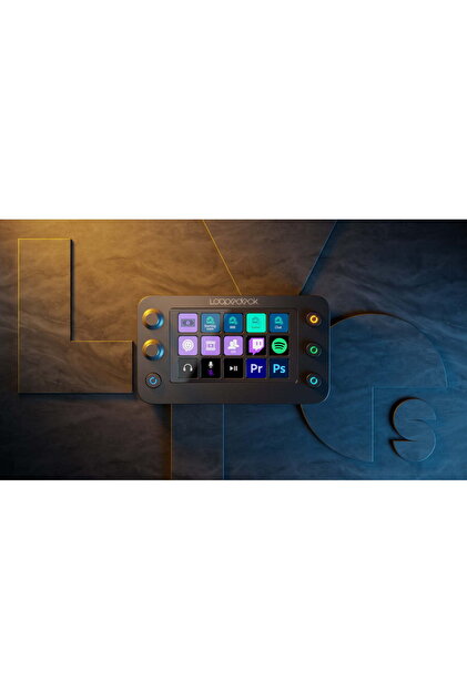 Loupedeck Live S Edit Konsolu Yüksek Performanslı Canlı Yayın Ve