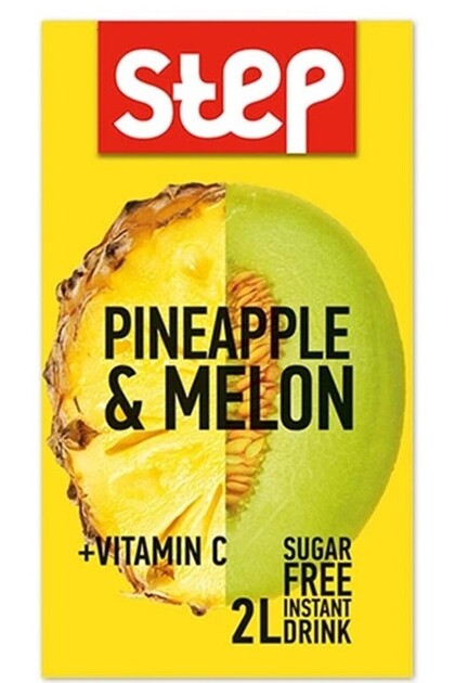 Step juice, pineapple flavor, sugar-free