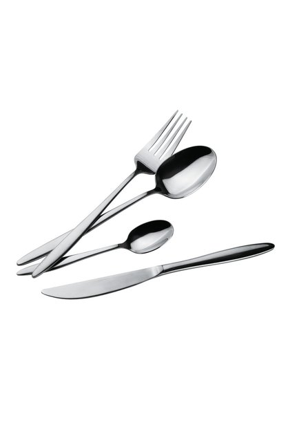Set de tacâmuri din 24 de piese, 6 persoane, oțel inoxidabil lucios Berlinger Haus BH 3035