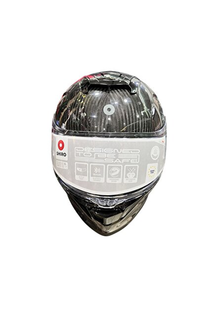 shiro Shiro MOTOTEZ SHİRO SV04 RAPTOR CARBON FULL FACE (KAPALI