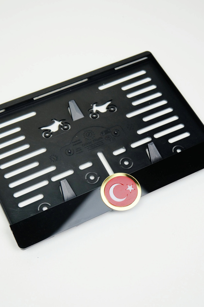 Gold Bayrak 3D Motor Pleski Plakalık