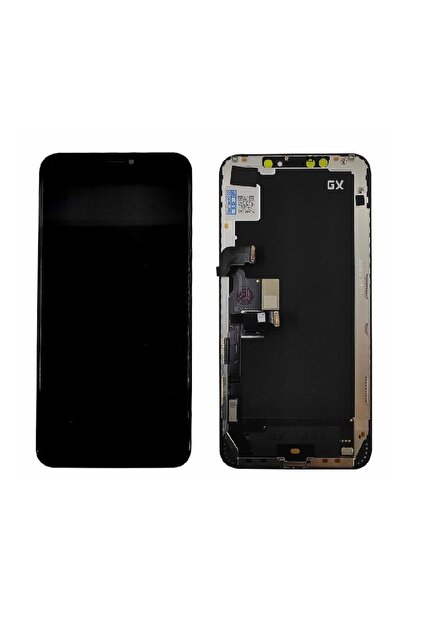 iPhone XS Max Compatible Gx Oled Lcd Touch Slatted - Black