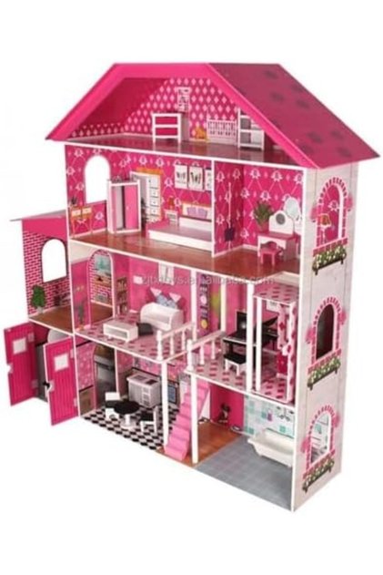 Princess Dollhouse with Multiple Accessories