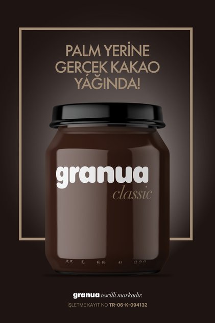 — Classic | Doğal Kakao Yağında Sürülebilir Sütlü Çikolatalı Fındık Kreması 400gr