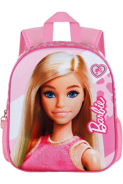 Ghiozdan gradinita 3D Barbie Fashion, 31 x 26 x 11 cm