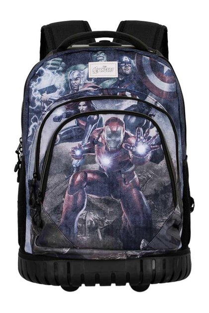 Ghiozdan Troler Harry Avengers Troupe, 47 x 32 x 27 cm