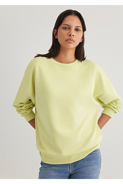 Mavi Lux Touch Tencel Tm Yeşil Modal Sweatshirt 168837-71498