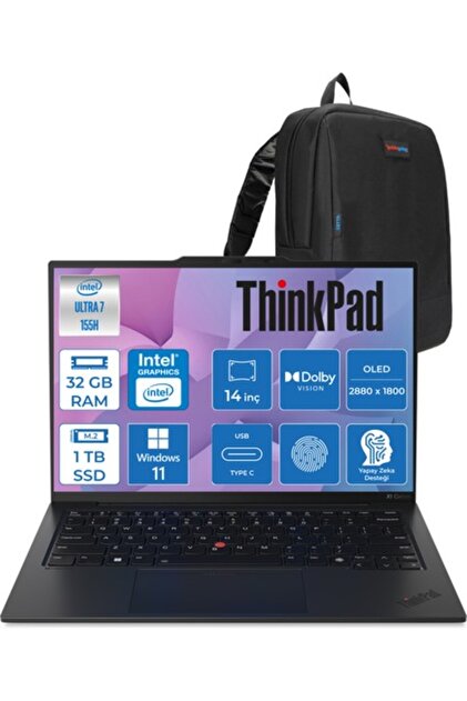LENOVO Thinkpad X1 Carbon Ultra 7 155U 32 GB 1 Tb SSD WIN11PRO 4g