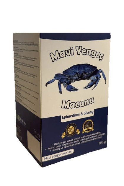 Mavi Yengeç Organik, Cinsel, Kuvvet, Mesir, Macunu, (ERKEKLERE